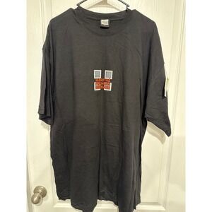 Vintage Marithe Francois Girbaud City Map Shirt Mens XL Black New HHK320 Tee